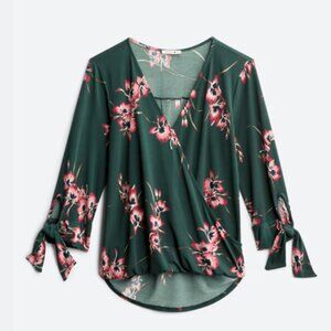 Imay Tie Sleeve Knit Top